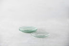 Fortessa Jupiter Hobnail Glass, 8" Salad Plate (Set of 4), Sage Green - Image 2