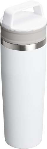 STANLEY Cafe To Go Travel Mug 20 oz | Leakproof Two-Part Drink Through Lid | Tumbler Cup for Coffee, Tea and Drinks | Insulated Stainless Steel Coffee Mug | BPA-Free | Frost - Image 4
