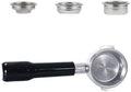58MM Bottomless Filter Portafilter,Compatibility E61 brewing head, with 1/2/4 cups basket(Type x) by Unknown
