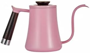 Gooseneck Kettle, Pink, 16oz, Stainless Steel Pour Over Coffee Maker by Unconstrainedbydefinitions