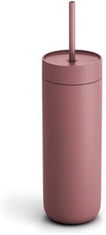 Fellow Carter Cold 20 oz Ceramic Lined Insulated Tumbler with Straw Lid by Unknown