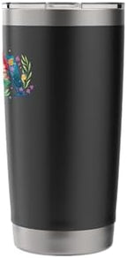 Disney Princess Alphabet Monogram Mermaid Letter A for Ariel Stainless Steel Insulated Tumbler - Image 4