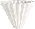 Coffee Filter, Ceramic Origami Style, Multi Color Minimalist Design, Suitable For Daily Home And Shops(White) by Unknown