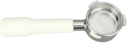 Compact 54mm Stainless Steel Bottomless Portafilter for 8 Series Fans - Image 3