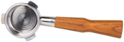54mm Stainless Steel Coffee Bottomless Portafilter For 870/875/878/880 Machine Filter Handle(Red-54mm) by Unknown