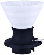 Creative Design Ceramics Soaking Adjustable Pour Over Coffee Dripper Filters(White) by Unknown