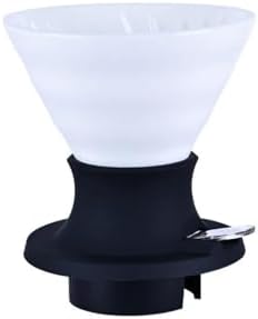 Creative Design Ceramics Soaking Adjustable Pour Over Coffee Dripper Filters(White) by Unknown