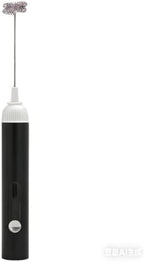 Egg Whisk Electric Milk Frother, Black by Unknown