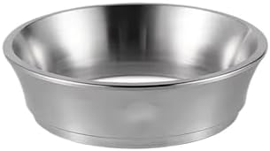 51mm/53mm/54mm/58mm Stainless Steel Espresso Coffee Dosing Funnel Ring Universal Portafilter Barista Tool(1pcs 51mm) by Unknown