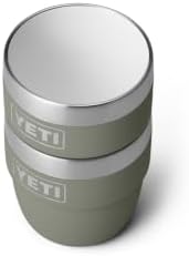 YETI Rambler 4 oz Stackable Cup, Stainless Steel, Vacuum Insulated Espresso/Coffee Cup, 2 Pack - Image 7