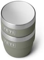 YETI Rambler 4 oz Stackable Cup, Stainless Steel, Vacuum Insulated Espresso/Coffee Cup, 2 Pack - Image 7