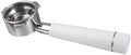 54mm Bottomless Portafilter with Aluminum Alloy M10 Handle，Compatible For Breville BES870 875 878 880，Coffee Machine Accessories(White,875) by MUSM