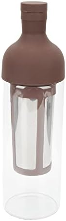 Cold Brew Coffee Wine Bottle, Double Layer Glass Coffee Pot with Stainless Steel Filter for Home Iced 1000ml - Image 4