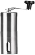 Manual Coffee Bean Grinder Stainless Steel Hand Coffee Ceramic Burr French Press(L 18cm) by Unknown