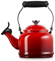 Le Creuset Demi Kettle (1.25 qt.) and 2 Mugs (14 oz. each), Cerise - Image 4