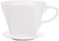Coffee Filters Ceramics Coffee Filter Cup Holder Pour Over Espresso Coffee dripper Coffee Baskets Percolator Reusable Cups Coffee Accessories(Black) by Unknown