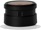 Espresso Tamper, Compatible For MUVNA, V2,Slow Rebound Coffee Tamper With Stainless Steel Ripple Base For 51mm / 53mm / 58mm Portafilters(Distributor-Black-53 dbl paddle) by Unknown