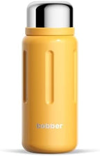BOBBER 26 oz Stainless Steel Thermo Flask with Removable Tea Infuser – BPA-Free, Dishwasher Safe, Leak-Proof Vacuum Insulated Water Bottle – Keeps Drinks Hot for 28 Hours (Orange) by Bobber
