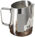 Frothing Pitcher 420ml Milk Frother Cup Espresso Steaming Pitcher Stainless Steel Milk Frother Jug Home Barista Tool(Steel) by Unknown
