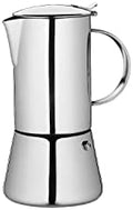 Cilio 2-Cup Coffee Moka Pot - 2-Cup, Polished Stainless, Classic - Espresso Machine Alternative & Stovetop Coffee Maker - Induction Espresso Maker by cilio