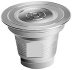 Reusable Coffee Capsule Stainless Steel Refillable Coffee Filter(Light Grey) - Image 3