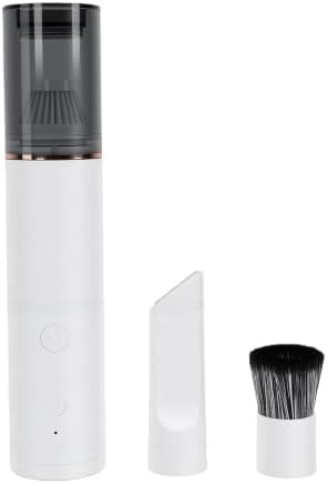 Asixxsix Mini Coffee Grinder Vacuum Cleaner, Rechargable (White) - Image 7