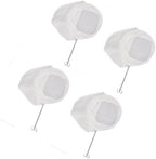 10 - Pack Reusable Mesh Storage Bags for Tea & Coffee | Fine Strainer Bags with Zipper | For Loose Leaf Tea/Cold Brew/Juice (S) - Image 4