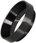 51/53/58mm Espresso Coffee Dosing Ring Coffee Filter Replacement Ring Espresso with 2 Cup 1 Cup Basket Needle Dosing Funnel 54mm(Black,53MM) by Unknown