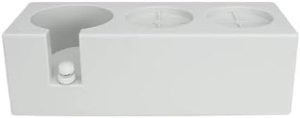57mm 57.5mm Constant Pressure Elasticity Coffee Tamper Distributor Tool，Compatible For Lelit，Replacement Espresso Machine Accessory(57.5mm,Tamper Holder white) by Unknown