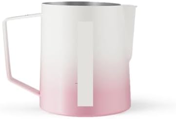 Classic Milk Frothing Pitcher 500ml Red Stainless Steel Steaming Pitchers Cappuccino/Latte Art Milk Cup Coffee Tool(600ml,1pec) by Unknown
