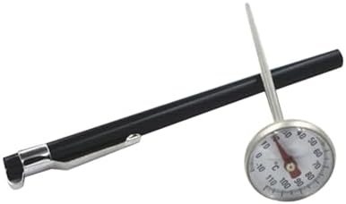 1pc Stainless Steel Probe Thermometer Instant Read Coffee Machine Accessories Temperature Tester Tool by Unknown