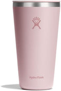 Hydro Flask All Around Tumbler Press-in Lid, Insulated Travel Mug, Stainless Steel Coffee Cup 28 Oz Tonal Trillium Pink by Unknown