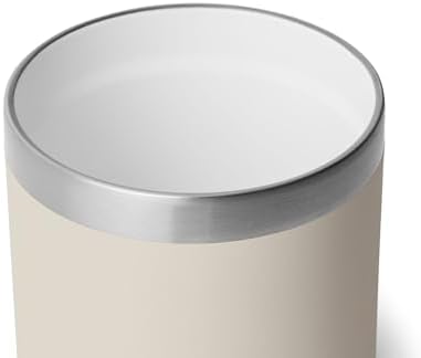 YETI Rambler 10 oz Ceramic Lined Lowball 2.0, Vacuum Insulated with MagSlider Lid, Cape Taupe - Image 2