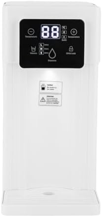 Instant Hot Water Dispenser, 110V 1500W Electric Tea Kettle with 0.8Gal Water Tank and Safety Lock, 3s Instant Heating Hot Water Dispenser with Night Light, for Home Office (White) - Image 5
