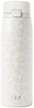 Simple Modern Ceramic Lined Insulated Coffee Tumbler | 16oz, Leopard by Unknown
