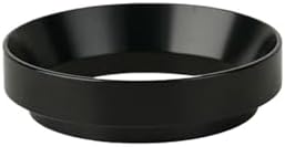 58 51mm Coffee Catcher Ring Dosing Funnel for Espresso Powder(Black Ring 51MM) by Unknown