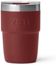 YETI Rambler 8 oz Insulated Coffee Mug with Lid - Stackable Double-Wall Vacuum Insulated Coffee Cup - DuraSip Ceramic Lining - Barista-Friendly Design - Stainless Steel - Dishwasher Safe - Image 6