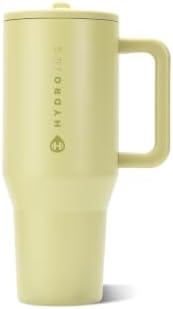 HydroJug Traveler 32oz, Insulated Tumbler with Handle & Straw, Olive by Hydrojug