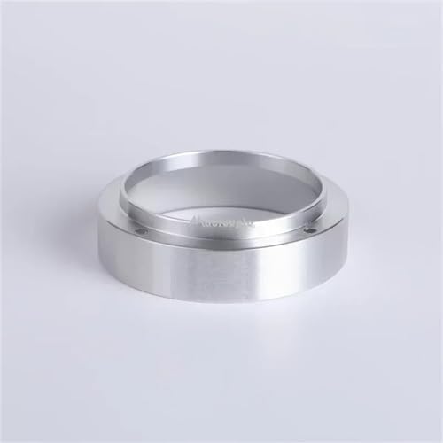 51/53/58mm Espresso Coffee Dosing Ring Coffee Filter Replacement Ring Espresso with 2 Cup 1 Cup Basket Needle Dosing Funnel 54mm(Silver,51MM) - Image 7