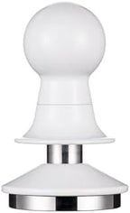 58.5mm White Espresso Tamper, Calibrated Spring Loaded Coffee Tamper with 30lb & 20lb Springs, Self-Leveling for 58mm Portafilter by RECBCACOFFEE