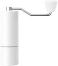 Manual Coffee Grinder Burr Inside Portable Hand Grinder With Double Bearing Positioning(White) by Unknown