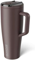 BrüMate Era Flip 40oz Tumbler with 100% Leakproof Covered Straw Lid | Hygienic Covered Straw | Insulated Stainless Steel Water Bottle with Handle | Cup Holder Friendly | BPA-Free (Java) - Image 2