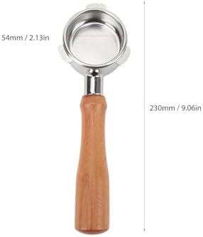 54Mm Bottomless Portafilter, Stainless Steel Coffee Portafilter, Detachable Coffee Portafilter with Handle for Coffee Machine (Style 4) - Image 3