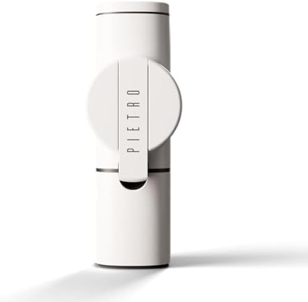 Pietro Pro Brewing Manual Coffee Grinder - Made in Italy - By Fiorenzato (White) by Fiorenzato