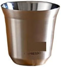304 Stainless Steel Espresso Mugs 80ML Coffee Cups Insulated Double Wall Heat-insulating Safe Small Capacity Drink(Steel color) by Unknown