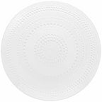 Fortessa Jupiter Hobnail Glass, 10.5" Dinner Plate (Set of 4), Clear by Unknown