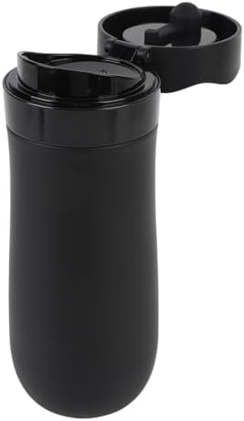 Qinlorgo French Press Coffee Maker, 320ml Stainless Steel Double Wall Insulated Leak Proof Portable Coffee Press Cup with Secure Locking Mechanism, Ideal for Travel Camping Office - Image 4