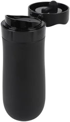 Qinlorgo French Press Coffee Maker, 320ml Stainless Steel Double Wall Insulated Leak Proof Portable Coffee Press Cup with Secure Locking Mechanism, Ideal for Travel Camping Office - Image 4