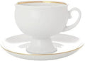 Tea/Coffee Cup and Saucer Classic Golden Ribbon 11 oz/325 ml by Unknown
