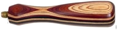 51/54/58mm Coffee Bottomless Naked Portafilter M10 Wood Handle, Compatible With Delonghi, Compatible With Breville, Espresso Accessory Barista Tools(M10 Color wood) by Unknown